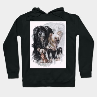 Chinese Crested Medley Hoodie